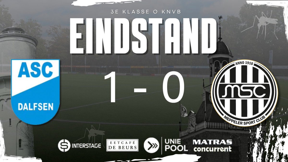 🤍🖤🤍 MSC Meppel tweet media