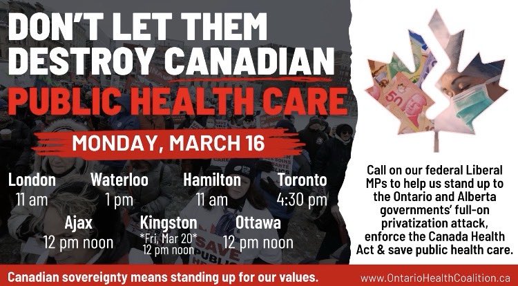 Greater Toronto Health Coalition tweet media