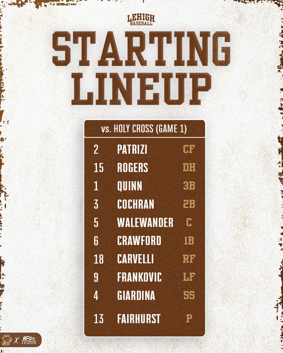 Lehigh Baseball tweet media