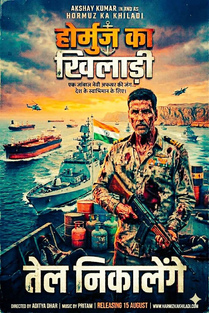 Akki Paaji Next Movie.

<a href="/akshaykumar/">Akshay Kumar</a> 
<a href="/AdityaDharFilms/">Aditya Dhar</a>
<a href="/ipritamofficial/">Pritam</a> 

<a href="/Bollyhungama/">BollyHungama</a> 
<a href="/taran_adarsh/">taran adarsh</a> 
<a href="/kamaalrkhan/">KRK</a>