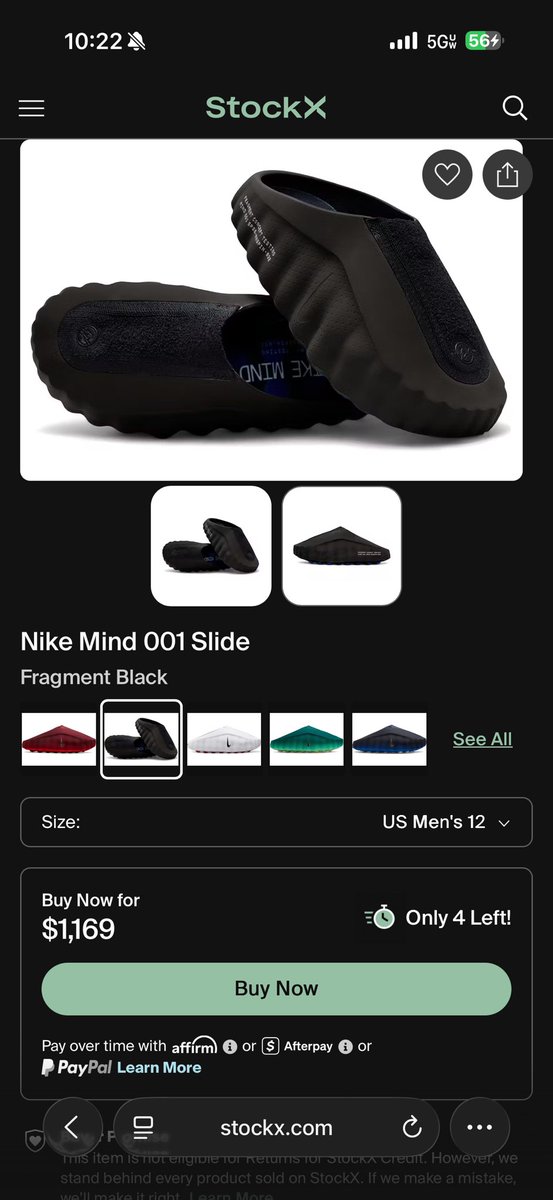Jwill19x's tweet photo. @Nike gotta have a deal with stockx and goat. This shit wild af. $90 retail btw https://t.co/UCCOlaCzo8