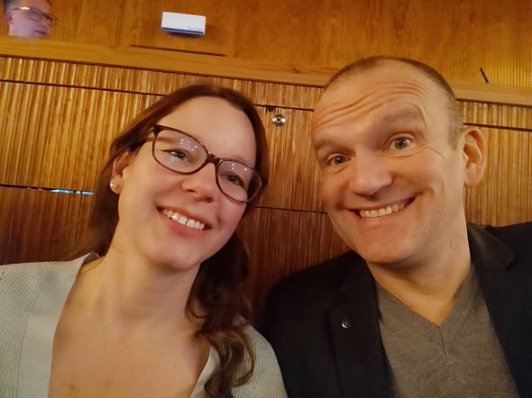 AlexWaldhelm's tweet photo. Kultur in Dortmund mit alten Bekannten
#GerburgJahnke #FritzEckenga https://t.co/YHdfE1ARk5