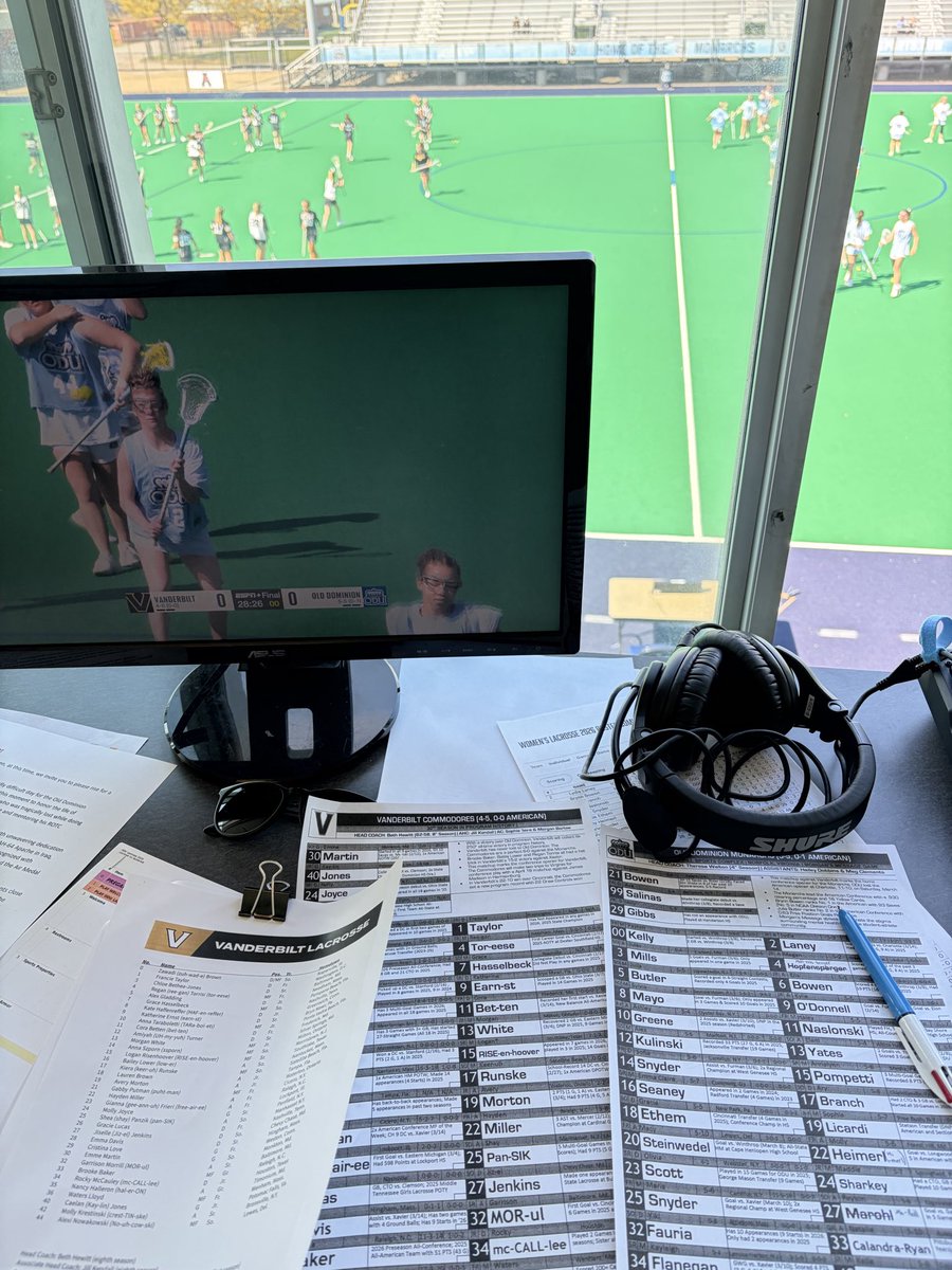 andy_loce15's tweet photo. It’s a great day here in Norfolk, chances are we’re going to get a great lacrosse match as well!

@ODULacrosse (5-5) starts its home conference slate against @VandyLacrosse (4-5) from the L.R. Hill Sports Complex.

🥍: 12:00 p.m.
📺: https://t.co/g0tqxjL9e0 (ESPN App) https://t.co/a2AKgNJuYa
