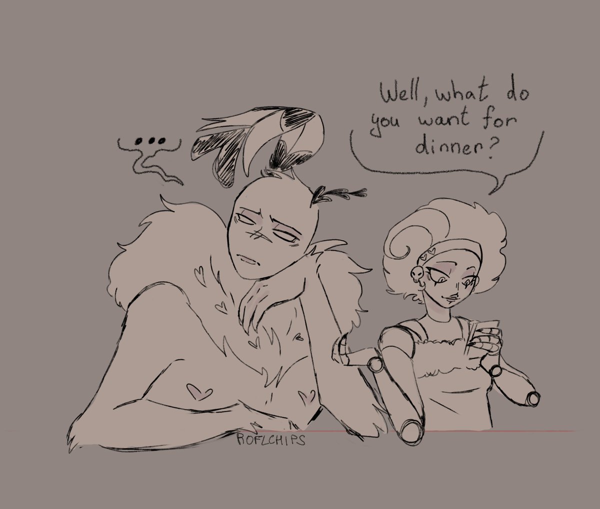 Rofl_chips's tweet photo. #HazbinHotel #HazbinHotelFanart #Valentino #HazbinhotelValentino #Vox #HazbinHotelVox #Velvette #staticmoth https://t.co/EkV1NTi5mz