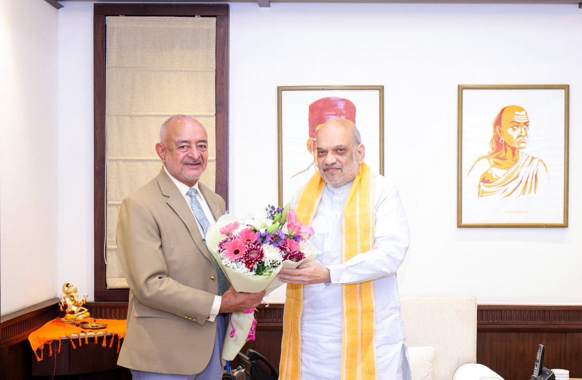 गृहमंत्री कार्यालय, HMO India tweet media