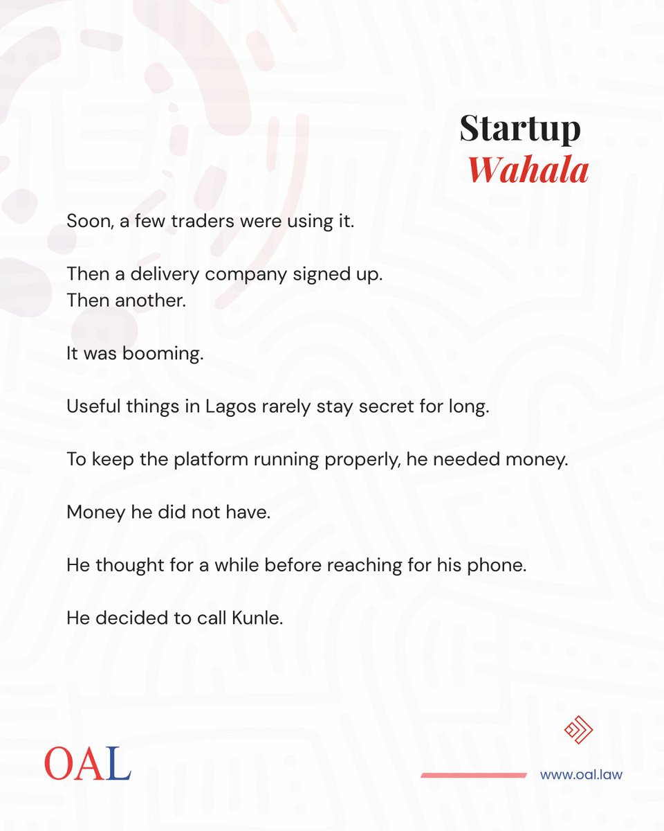 OALNigeria's tweet photo. It is finally hereโฆ
Case 1 of Sidebar is live.
The law, in story form.
Swipe through and enjoy.
๐
๐จ๐ฅ๐ฅ๐จ๐ฐ ๐ฌ๐จ ๐ฒ๐จ๐ฎ ๐ง๐๐ฏ๐๐ซ ๐ฆ๐ข๐ฌ๐ฌ ๐ ๐
๐ซ๐ข๐๐๐ฒ.
Sidebar. By OAL.
Every Friday, a story.
Every story, a lesson.
#Sidebar #OAL #LegalSeries https://t.co/TlSW59HLUF