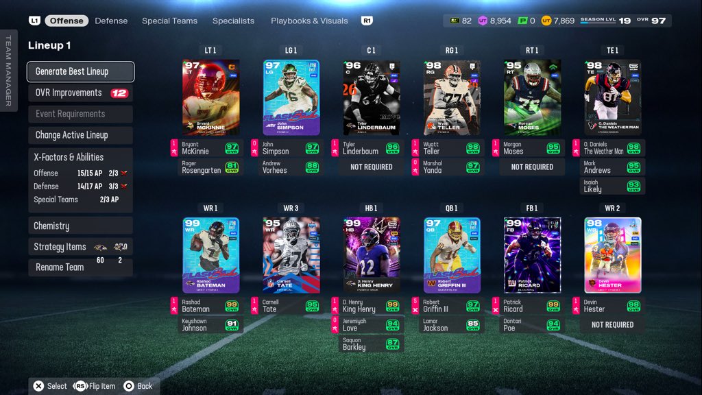 as190220's tweet photo. the budget ravens theme team 🙄 #mut @Zirksee @Moshimadden @itsdomyoutube  @Chuflocka @TheActualCC https://t.co/adE4wFqkYp