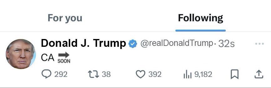 🚨 BREAKING 🚨

I warned you and now it has happened. The $USA presale ends in 1 day, and Trump has officially confirmed it.

🔗 Official Presale: Usacoinofficial.com
📯 Telegram: t.me/+Wa4q-Qztb71jY…

Presale buyers will make millions.

✅ All the signals are there.