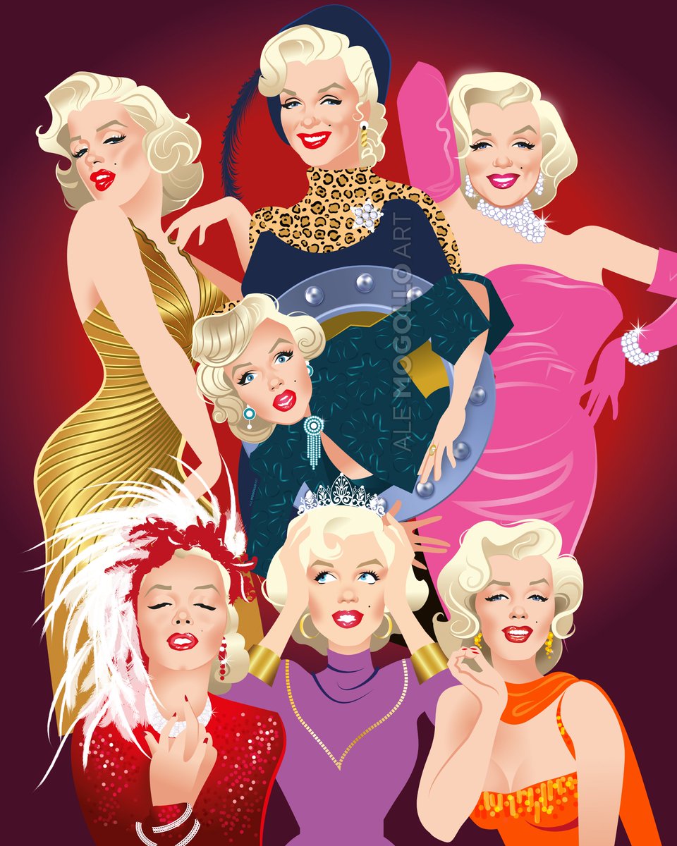 Celebrating the legendary costume designer William Travilla on his birthday. Among his many iconic creations, he designed the unforgettable gowns worn by Marilyn Monroe in Gentlemen Prefer Blondes — still my all-time favorite Monroe film. Which look is your favorite? 💫#TCMParty