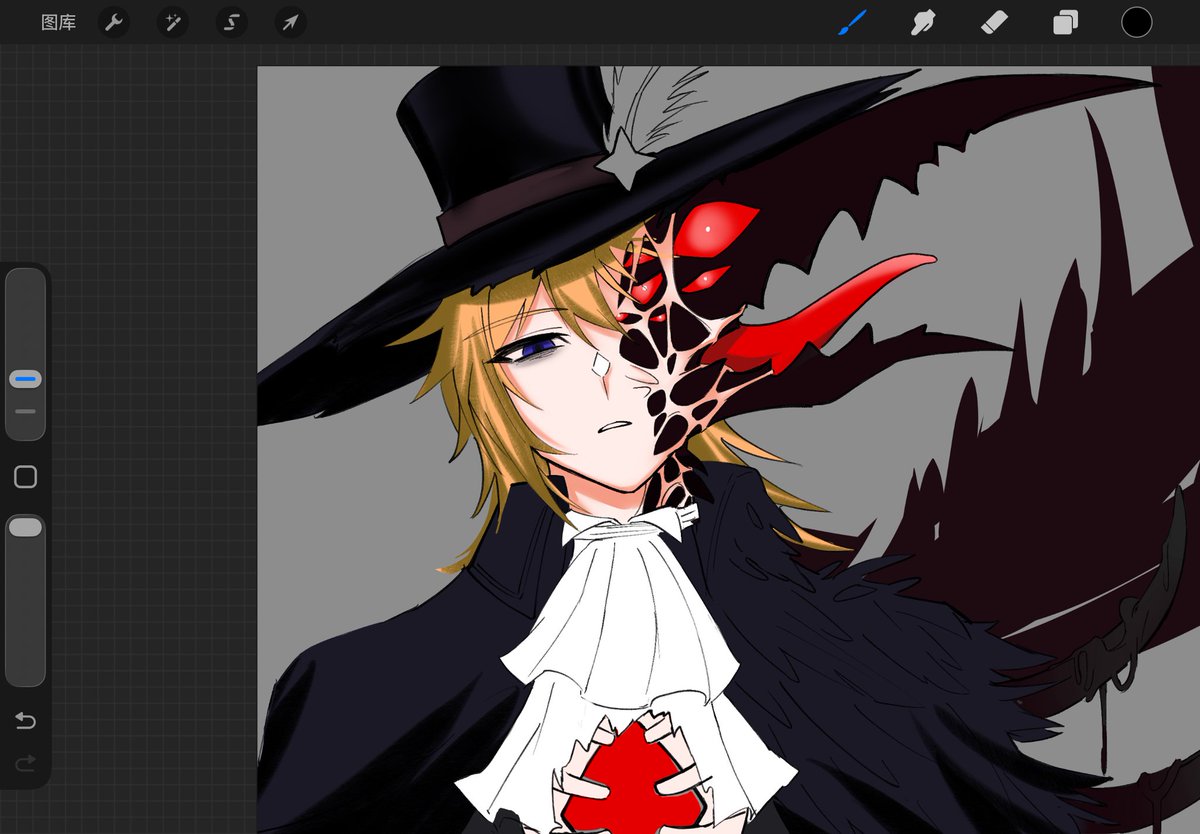 血夜残花 tweet media