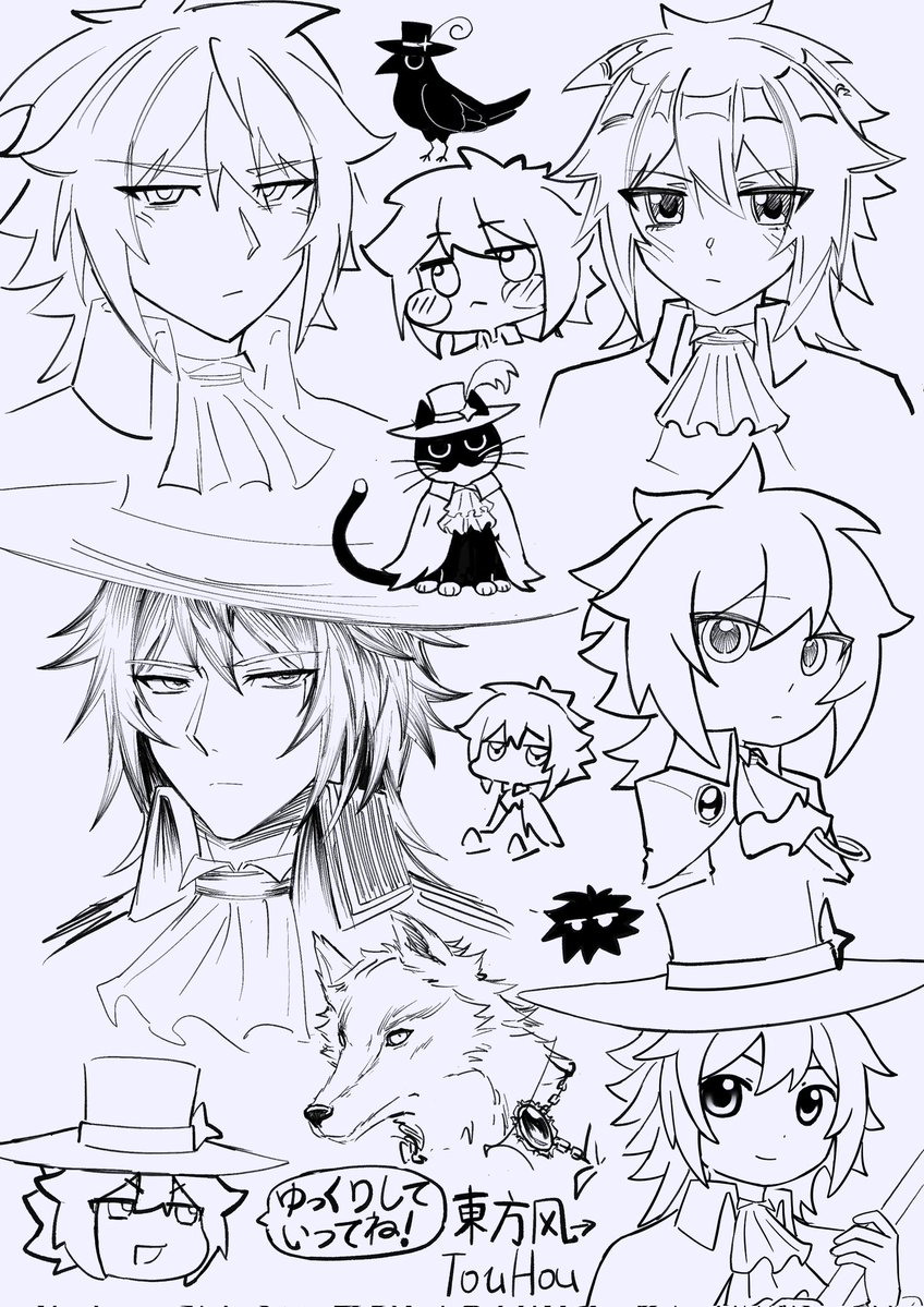 血夜残花 tweet media