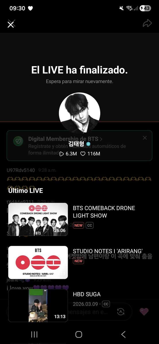 kari♡ veré a BTS⁷!! tweet media