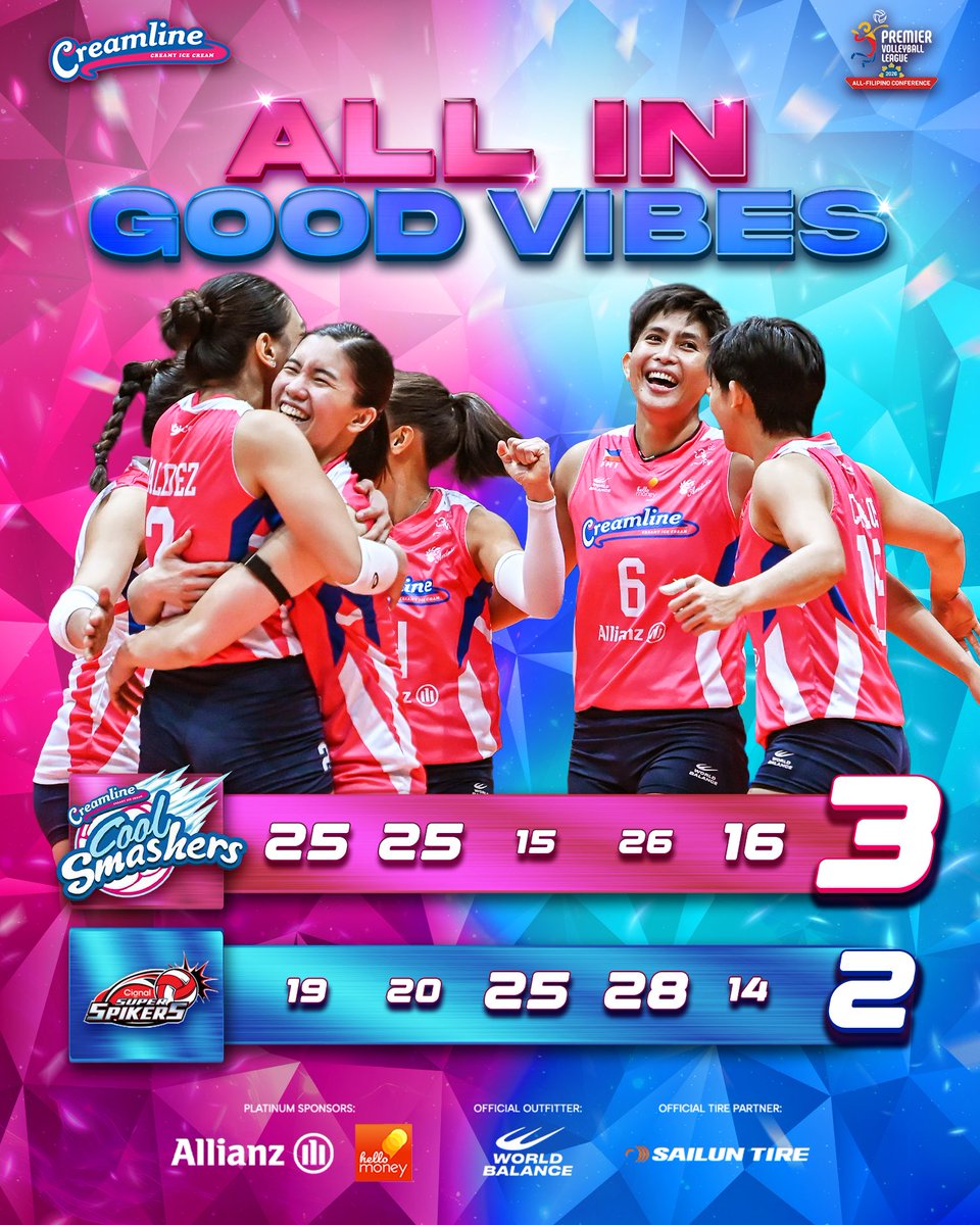 Creamline Cool Smashers tweet media