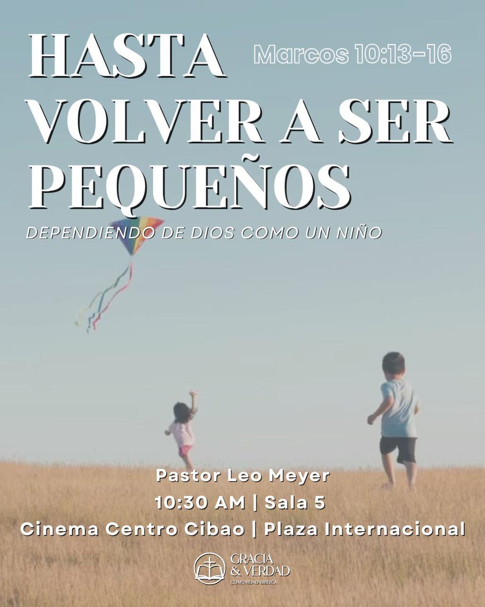 Santiago, RD.

¡Te esperamos mañana a las 10:30 AM!

👇🏻