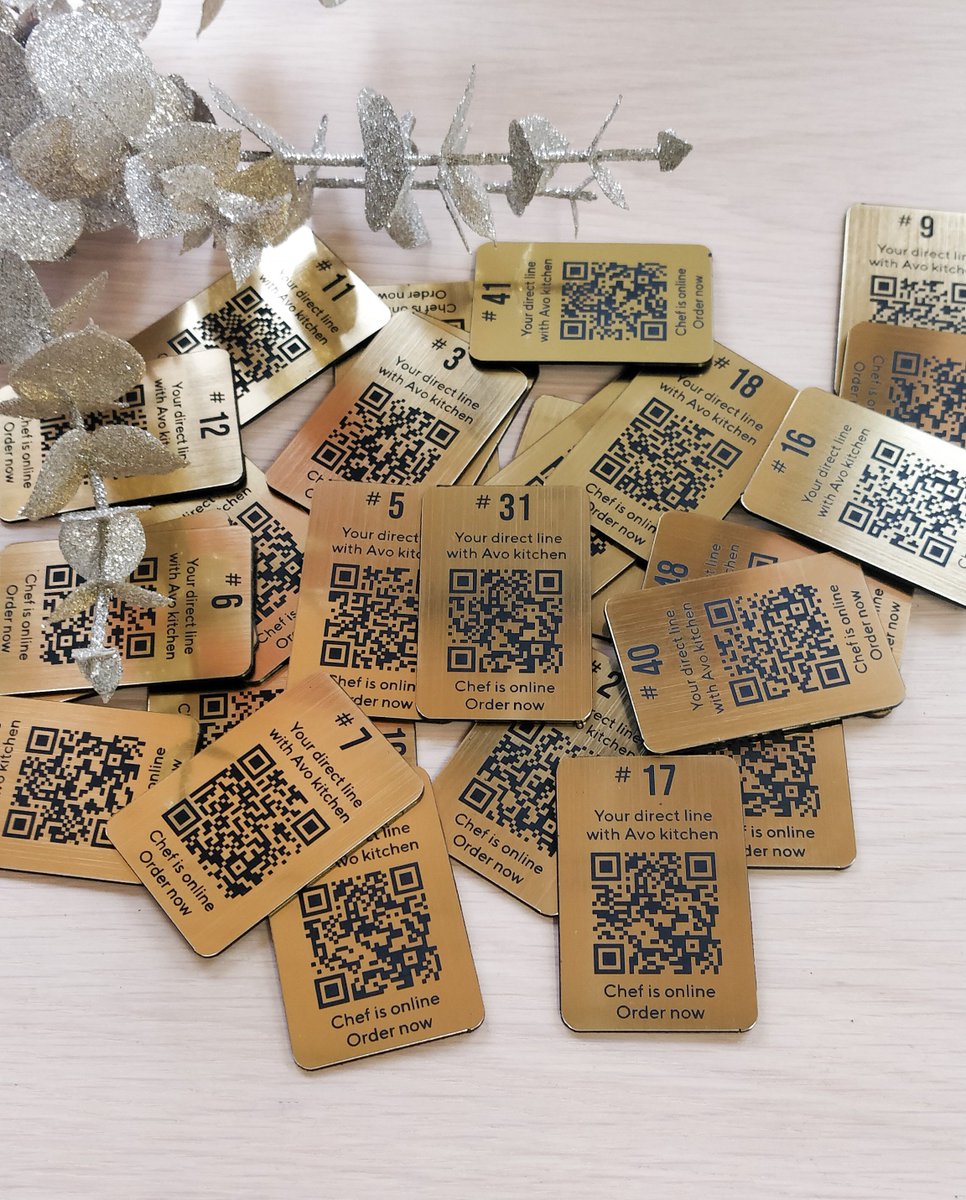 KatiHandmade's tweet image. Elevate your dining experience with our Custom Laser Engraved QR Code Table Tags for only £1.74. Perfect for personalized touches at your next event! #DiningStyle #ServeSmart

Shop Now etsy.com/listing/140975…