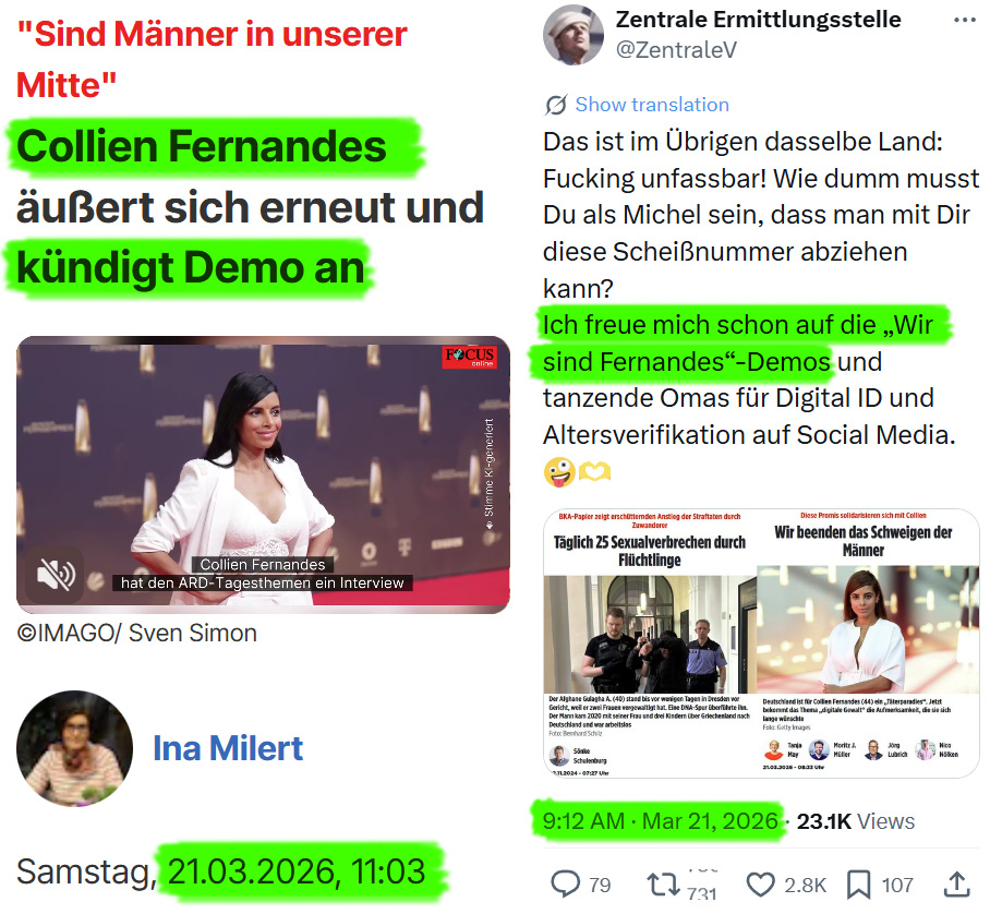 Zentrale Ermittlungsstelle tweet media