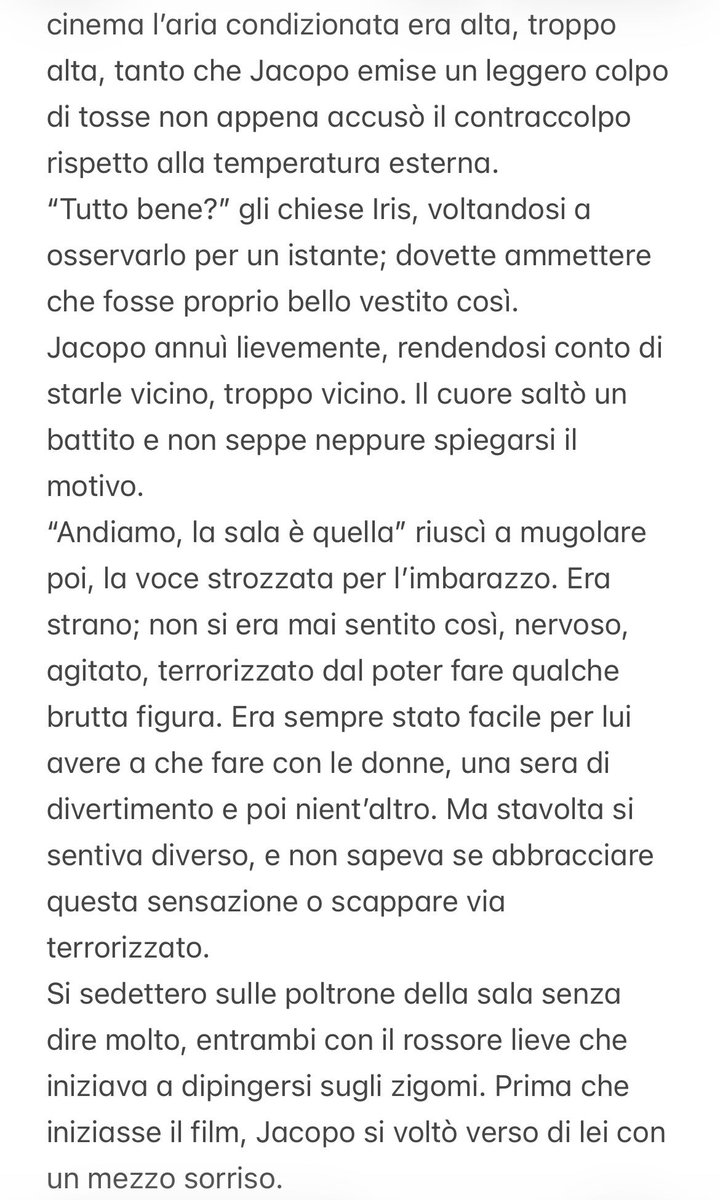 MichClairSimuel's tweet image. #miniOS dell'appuntamento di jaco e iris 💕