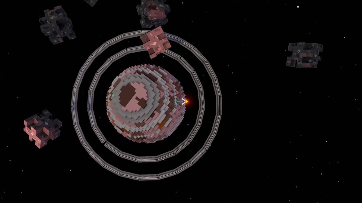 Tried to take a pic… while not getting flattened in The Sandbox Season 7. Nailed it. <a href="/TheSandboxGame/">The Sandbox</a>  tsbga.me/TheSandbox #Season7