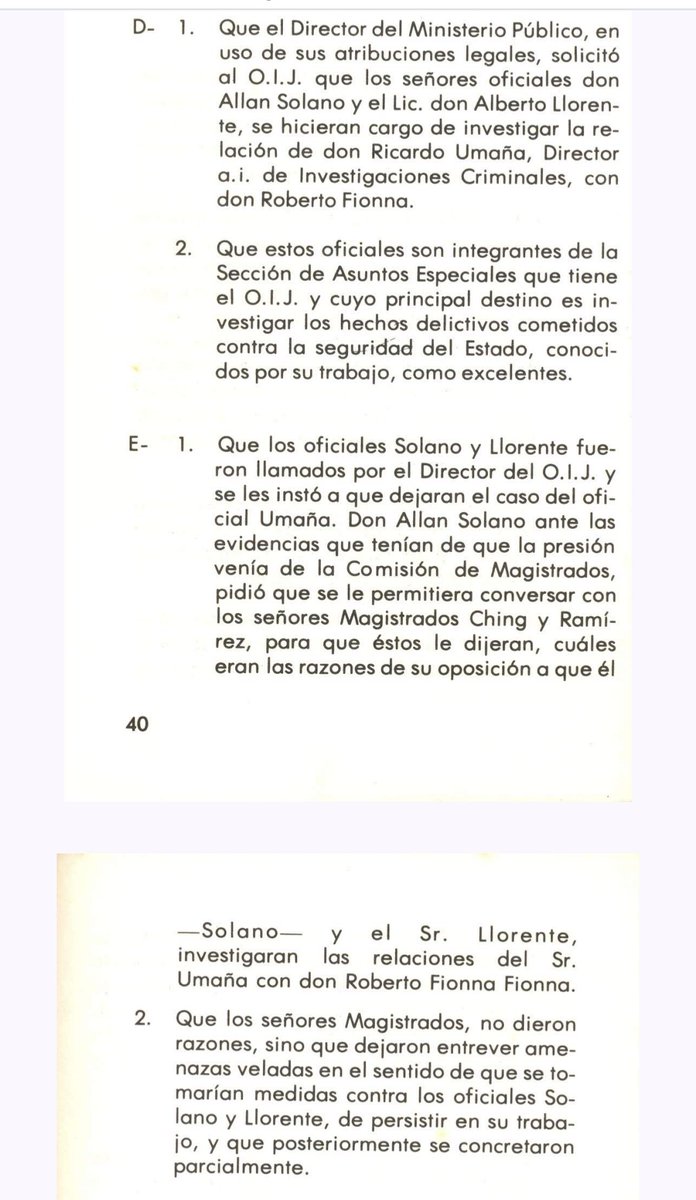 A propósito de este tema,  en 1986 una Comisión (de las de verdad) elaboró un informe sobre narcotráfico,  evidenciando vínculos entre magistrados y otros funcionarios con personas cuestionadas, uno de ellos Jesús Ramírez estuvo por más de 40 años en el PJ,  abran los ojos!