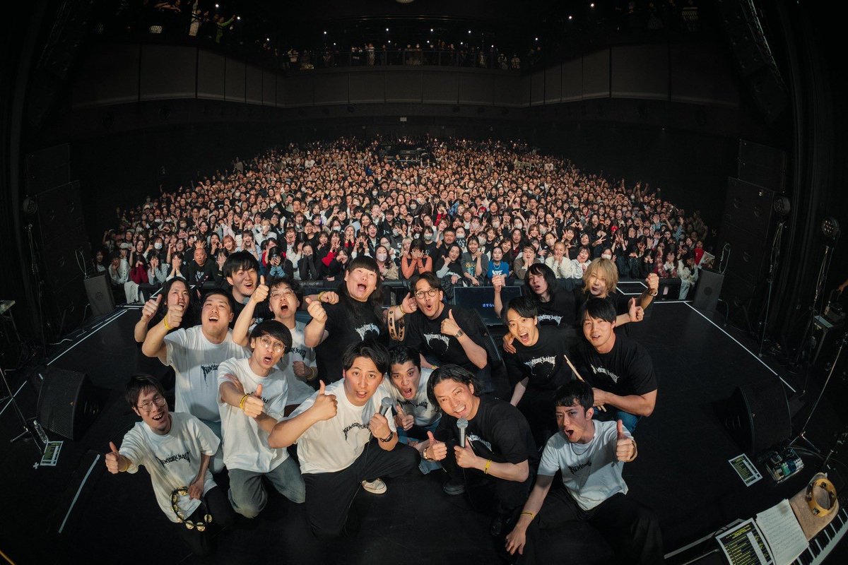NYyashiki's tweet photo. ニューヨークバンドライブ最高でした！

来てくれた皆様、携わってくれた大人の方々、本当にありがとうございました！！

最高の思い出になりました👍

#ニューヨークバンド https://t.co/FTyi5M3J0j