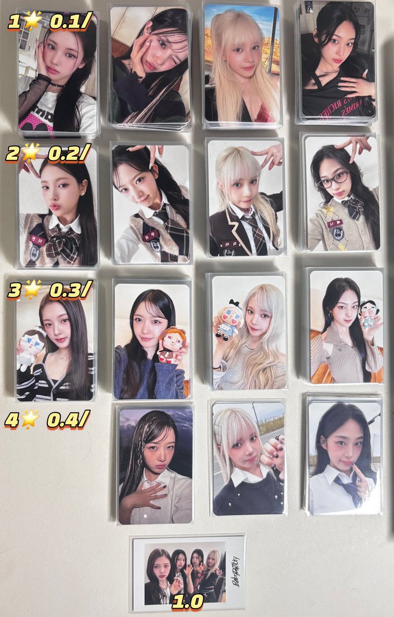 Nueoxek's tweet photo. 베이비돈크라이 qqmusic starlight card 큐큐 뮤직 스타라이트 포토카드 포카 양도합니다.

준등기/gs25알뜰택배/cu알뜰택배+0.2
일반택배+0.38
https://t.co/cAGzhprRCF

babydontcry BDC 베돈크 이현 쿠미 미아 베니 yihyun kumi mia beni sell wts 포카 포토카드 photocard poca 미공포 https://t.co/G46RAyRTgB