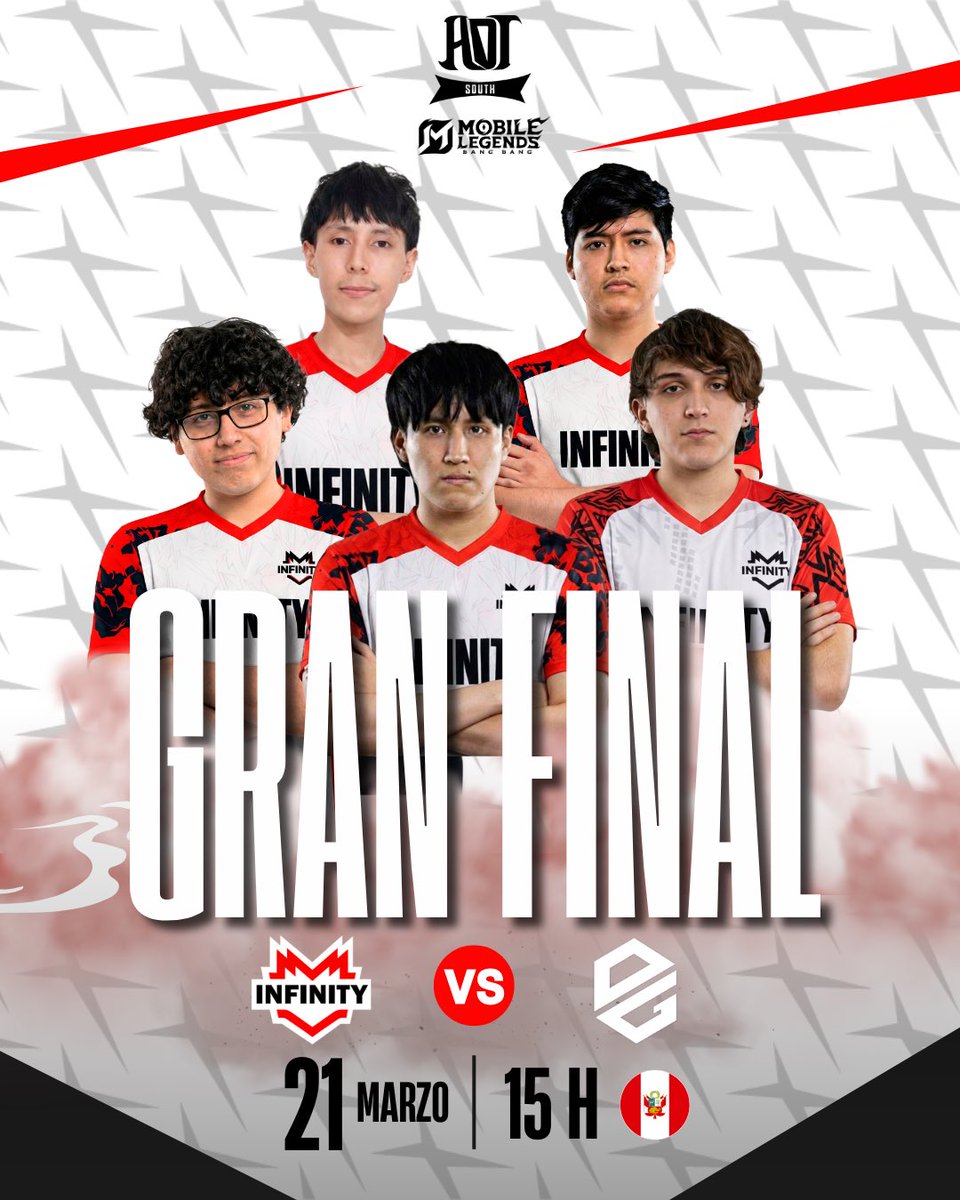 InFinitye_sport's tweet image. TODO SE DEFINE HOY🔥

🆚 Octa Esports por el título de la ADT South.

🕒 15:00 hrs 🇵🇪
🕔 17:00 hrs 🇦🇷

Sigue la transmisión por: MLBB ES ESPORTS en YouTube, Twitch, Tiktok o Facebook. 

@mlbbesesports 
@mlbbbresports 

#InfinityEsports #goINF #MobileLegends
