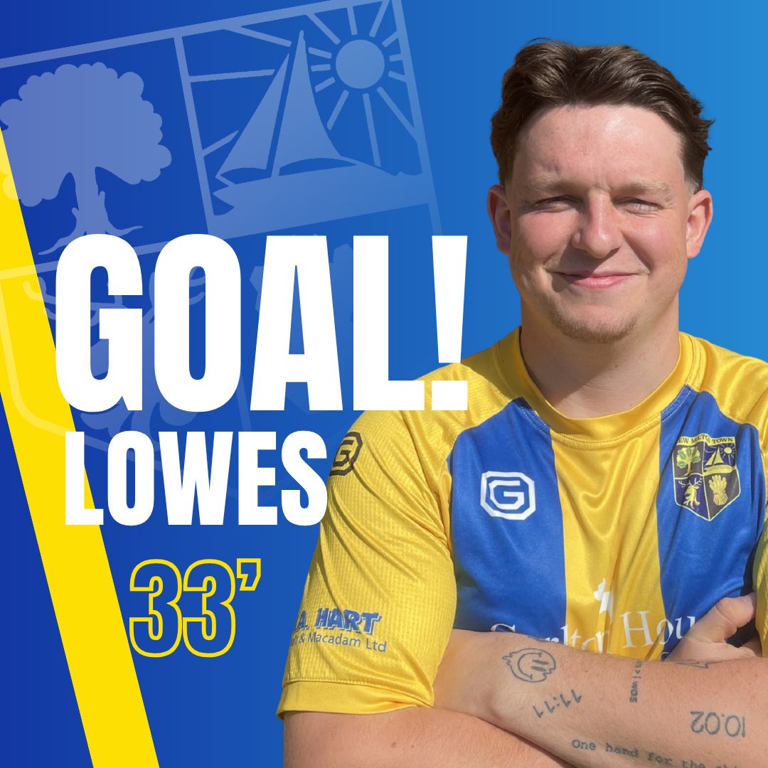 NewMiltonTown's tweet photo. GOAL!!!

OLI LOWES BURIES IT FROM THE SPOT!! 💛

🟡 1–0 🔴 (33) https://t.co/JgahBnsps1