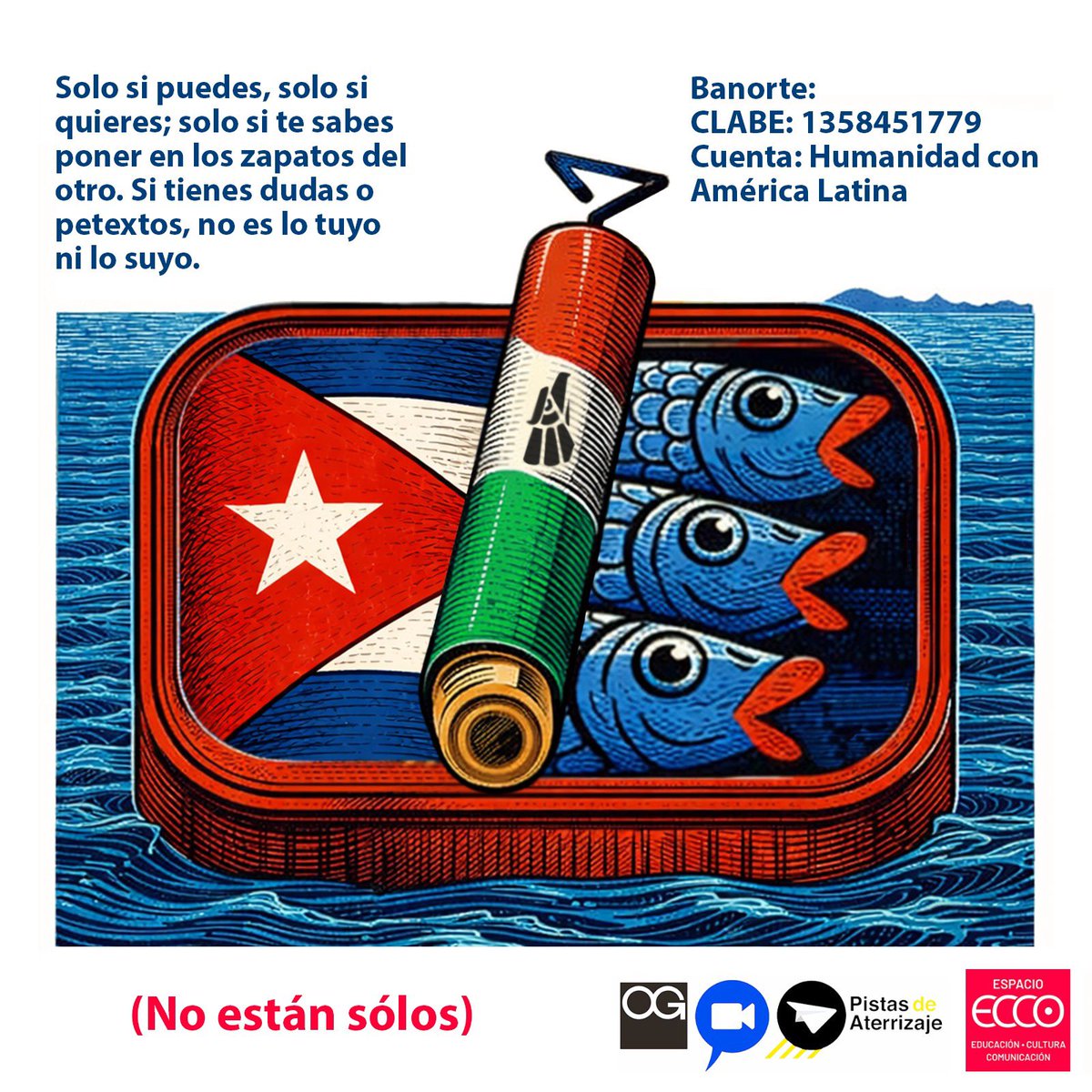 ¡Va por Cuba! 

"Cuentan que cuando Colón llegó a Cuba, preguntó a los indios si aquello era tierra firme, y ellos le contestaron: Es isla pero es tierra infinita. «Cubao», que en lengua taina quiere decir: «Tierra infinita»."

(Alejo Carpentier, "El arpa y la sombra", 1979)