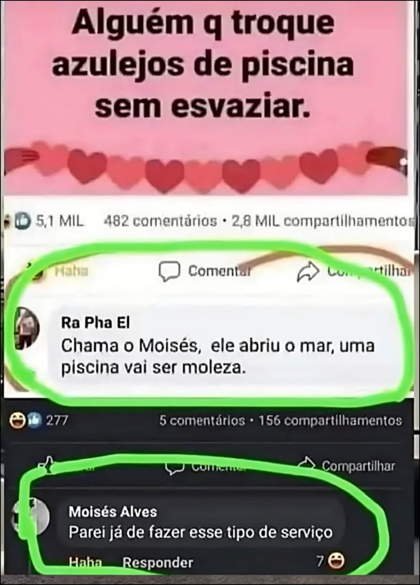 😂😂😂 a resposta de Moisés 😂😂😂😂