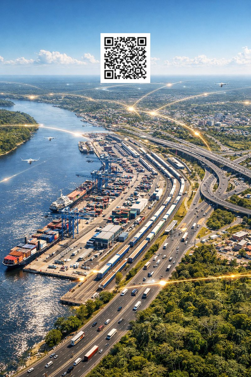 🚢 Kisangani : Le carrefour oublié qui peut sauver le pays. 💙🇨🇩

Regardez une carte de la RDC. Kisangani est le point de bascule exact. C'est là que le majestueux fleuve Congo rencontre la forêt, là où l'eau devrait passer le relais à la route.

Historiquement, Kisangani était