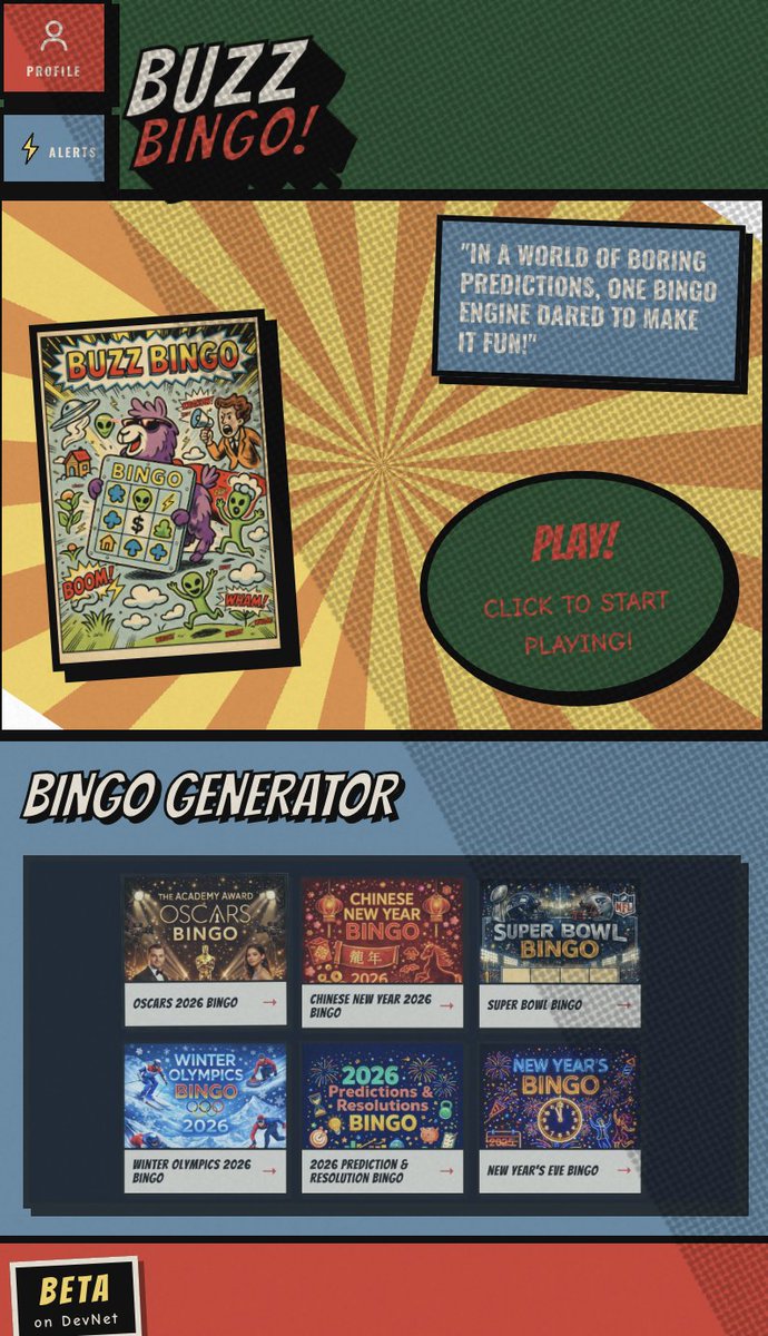 Buzz Bingo tweet media