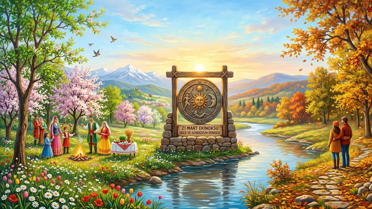 Ekinoksunuz kutlu olsun.