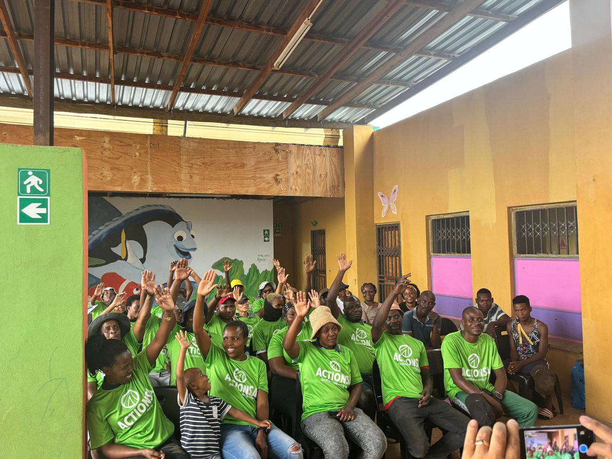 TshwaneActionsa's tweet photo. 💚 HAMMANSKRAAL 💚 We came. We saw. We conquered. That's ActionSA on the streets of Tshwane as part of the solution to fix SA. The clarion call was made, and we positively responded to it and said, indeed, #onlyActionSAcanFixGauteng #actasone https://t.co/KuFziSzQ3d