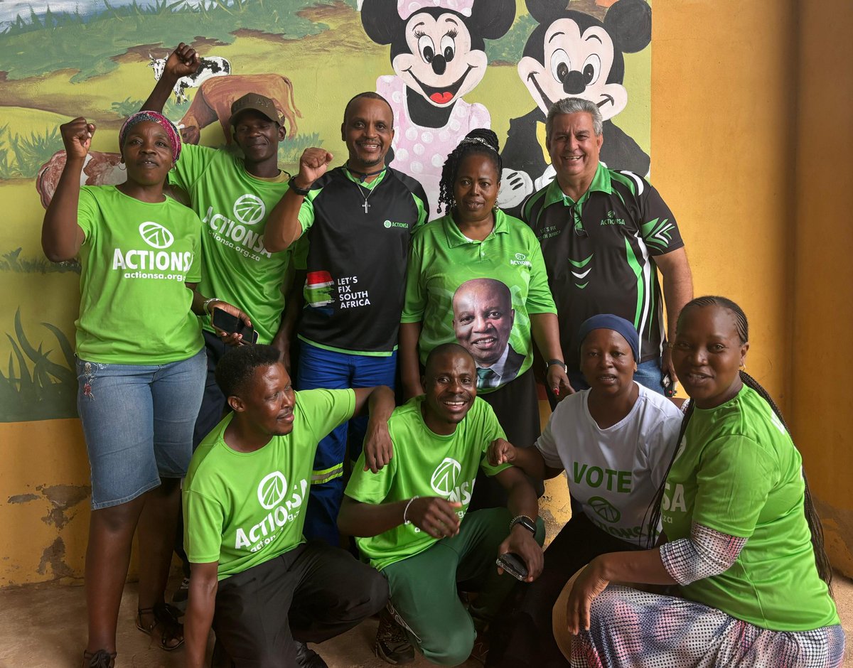TshwaneActionsa's tweet photo. 💚 HAMMANSKRAAL 💚 #LetsFixTshwane #onlyActionSAcanFixGauteng #actasone https://t.co/QUaNy2i2n6