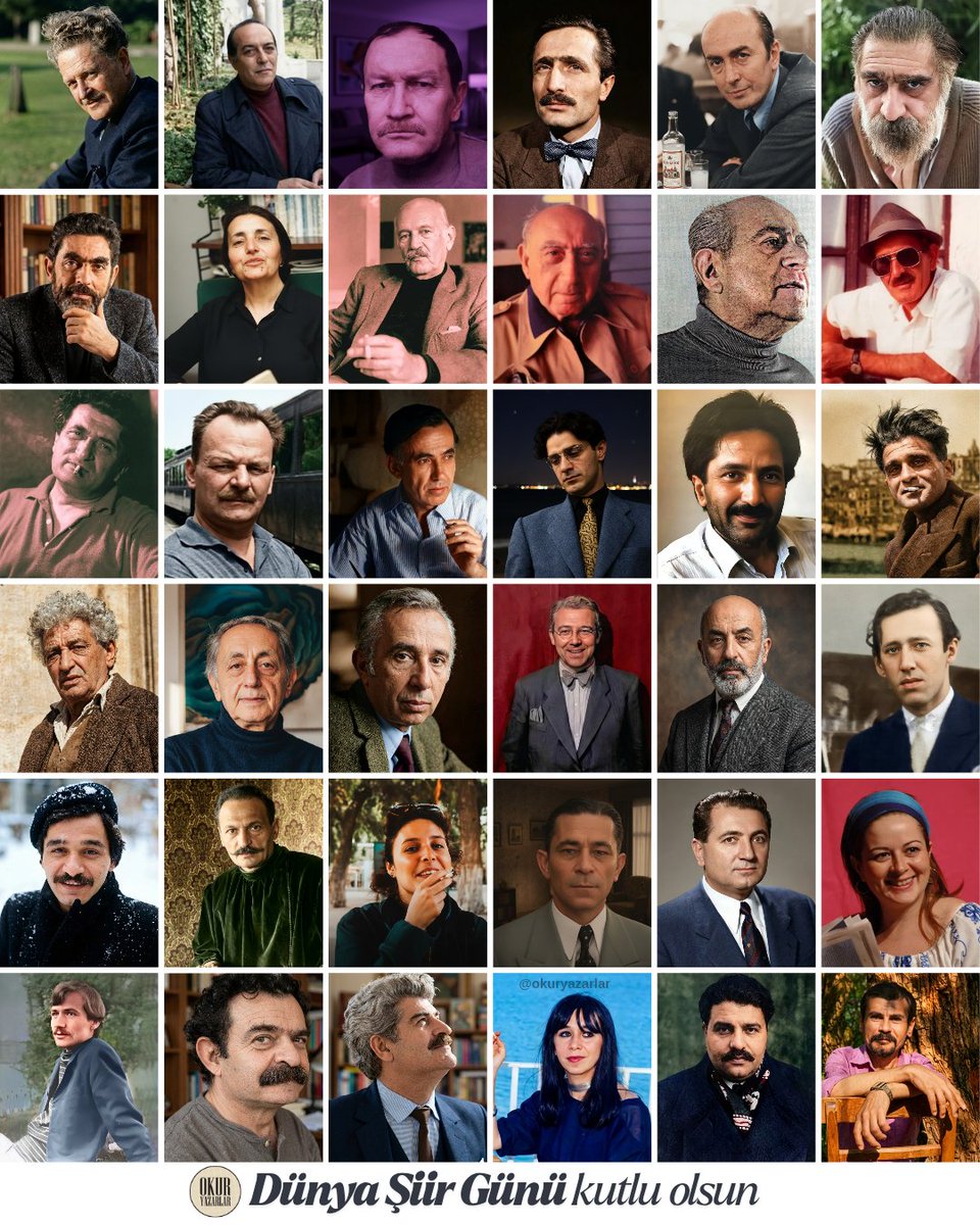 "Şiir bir karşı çıkma sanatıdır." 
Cemal Süreya

#DünyaŞiirGünü kutlu olsun!