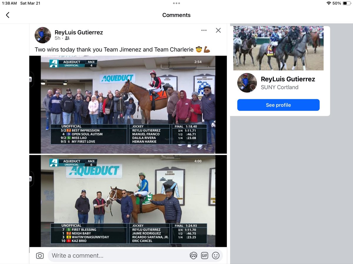 Horse Racing FanSite tweet media