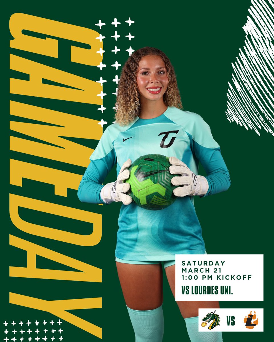 TuWnsSoccer's tweet photo. #GAMEDAY‼️
Second spring game of the 2026 season vs Lourdes University at home! Here we go!🐉🔥⚽️
#tiffinsoccer #godragons #gethype https://t.co/tCRfYQzwNA