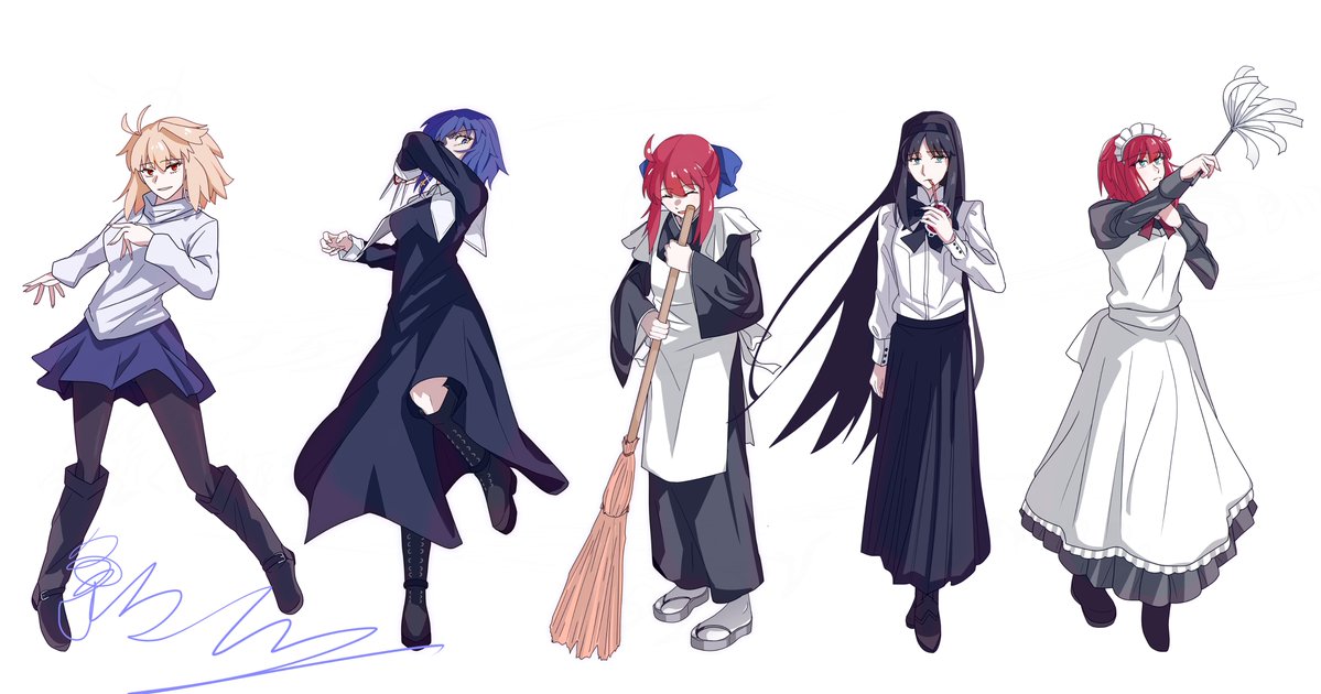 権現潭文月 tweet media