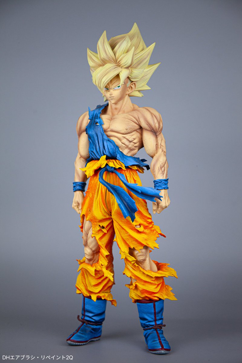 ドラゴンボール フィギュア リペイント 超サイヤ人 2 孫悟空 海外製品