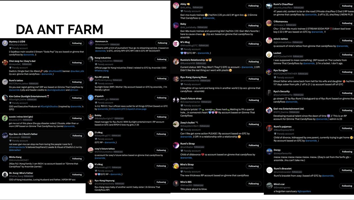 artyzanal's tweet photo. oh man im definitely forgetting some... https://t.co/gUkqyDMAvt
