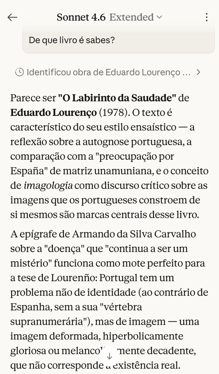 tapadasalves's tweet photo. O Claude é honesto mas indulgente, pelo menos sobre o assalto que se faz hoje à propriedade intelectual. https://t.co/WhX2tzqPGe
