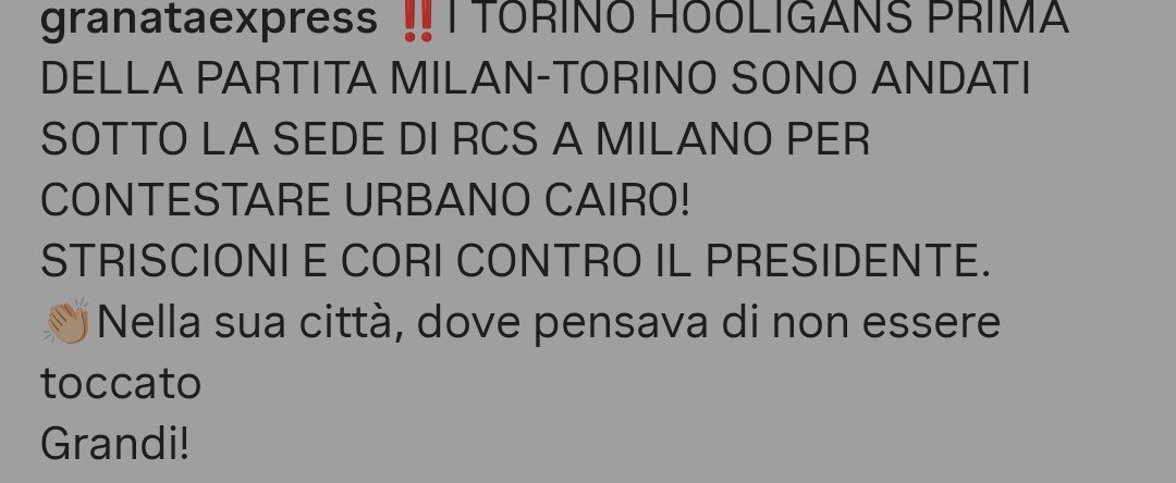 Comunicazioni Resistenti Granata 1906 tweet media