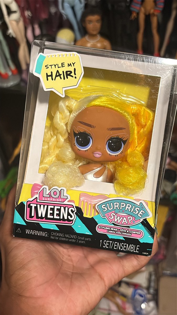 noteviltysun's tweet image. Anybody knows a perfect body match for this #lolsurprise tween head?