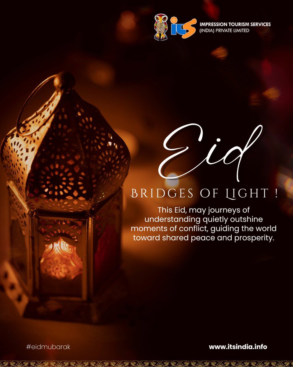 ITSdebjit's tweet photo. Eid greetings with the hope that the spirit of peace, understanding and friendship travels far and wide. 🌙✨ #EidMubarak! https://t.co/olo88PypZA