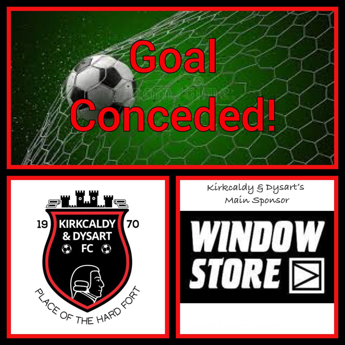 Kirkcaldy & Dysart FC tweet media