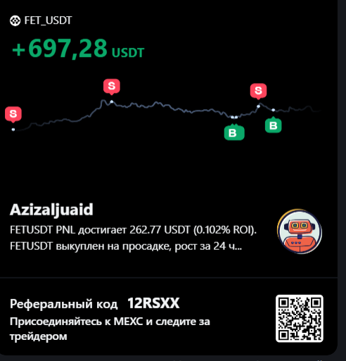 Foruf's tweet photo. Azizaljuaid on MEXC just hit +268.53% ROI in 7 days 🔥

Copied a similar top trader — already seeing crazy moves.
Real chart below.
Pick the master → copy → live your life.
Risks exist. DYOR.
Link in comments 👇 https://t.co/KX5oinxRUX
