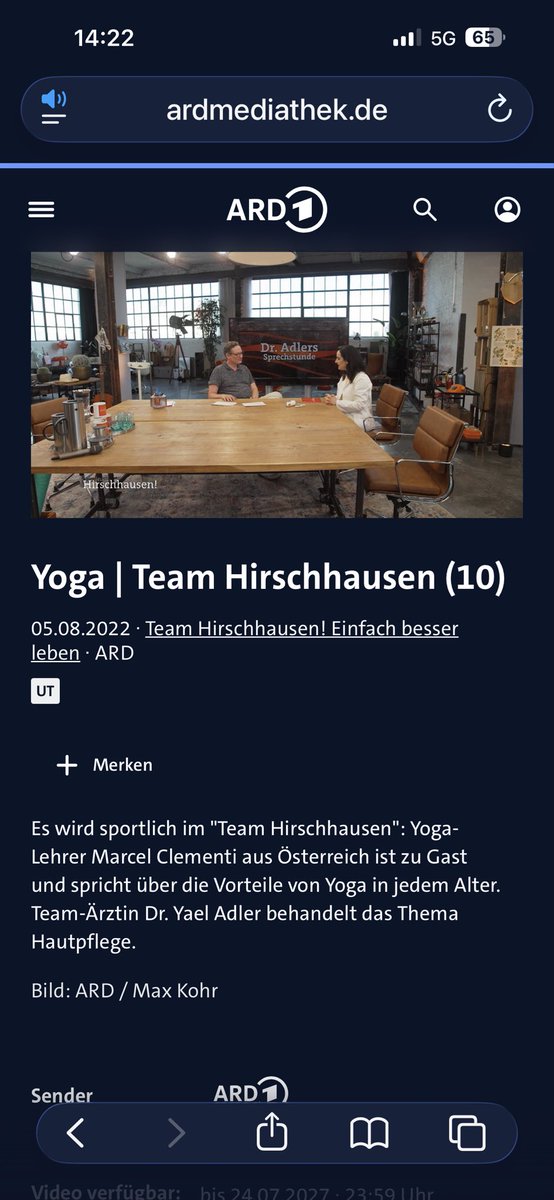 DrYaelAdler's tweet photo. Skincare bei Team Hirschhausen https://t.co/fi3ajzjB3o @KnaurVerlag https://t.co/YeUzjO4Pmh