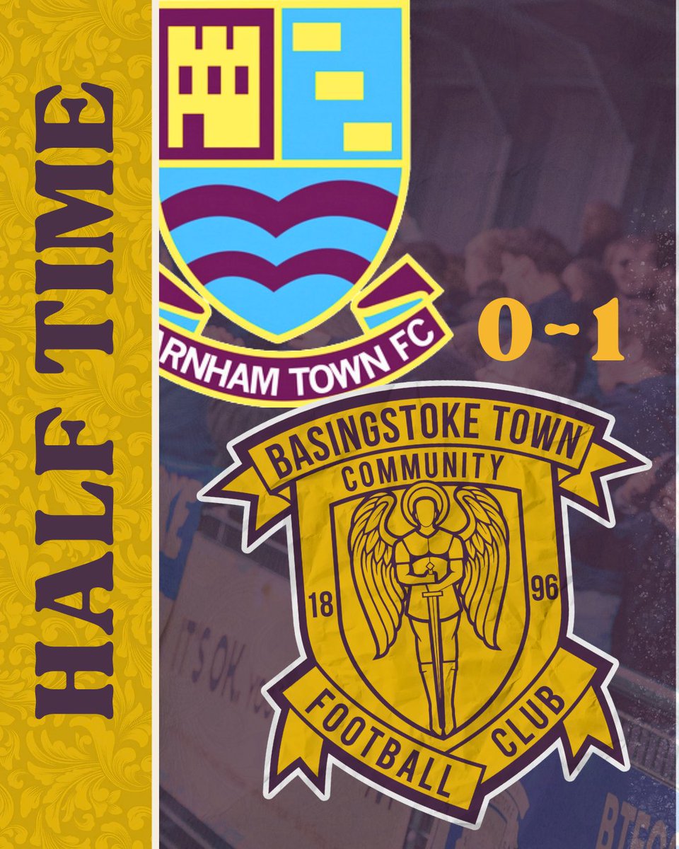 Basingstoke_FC's tweet photo. Pure domination from Basingstoke as we go into the break.

"If this is six, no one's complaining" says Dan Brownlie.

45+4' | [0-1]

#BeBasingstoke | #FARBAS https://t.co/8nXcJDuR7s