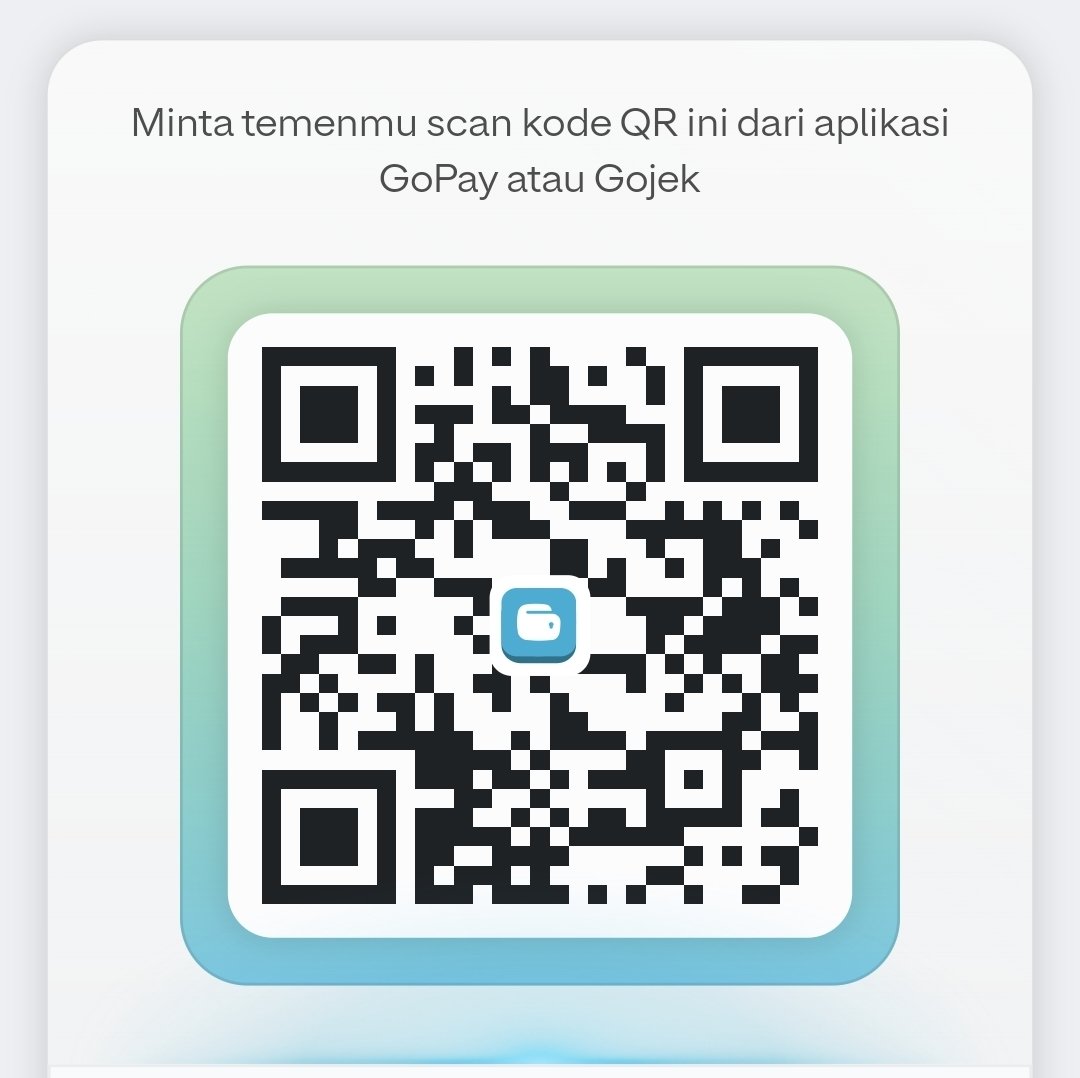 pay1049654's tweet photo. @Pyroncalanyala hi kakkk boleh nih, scan 😚😚, semoga rezekinya berlimpah 🤍 https://t.co/DScxrtfE09