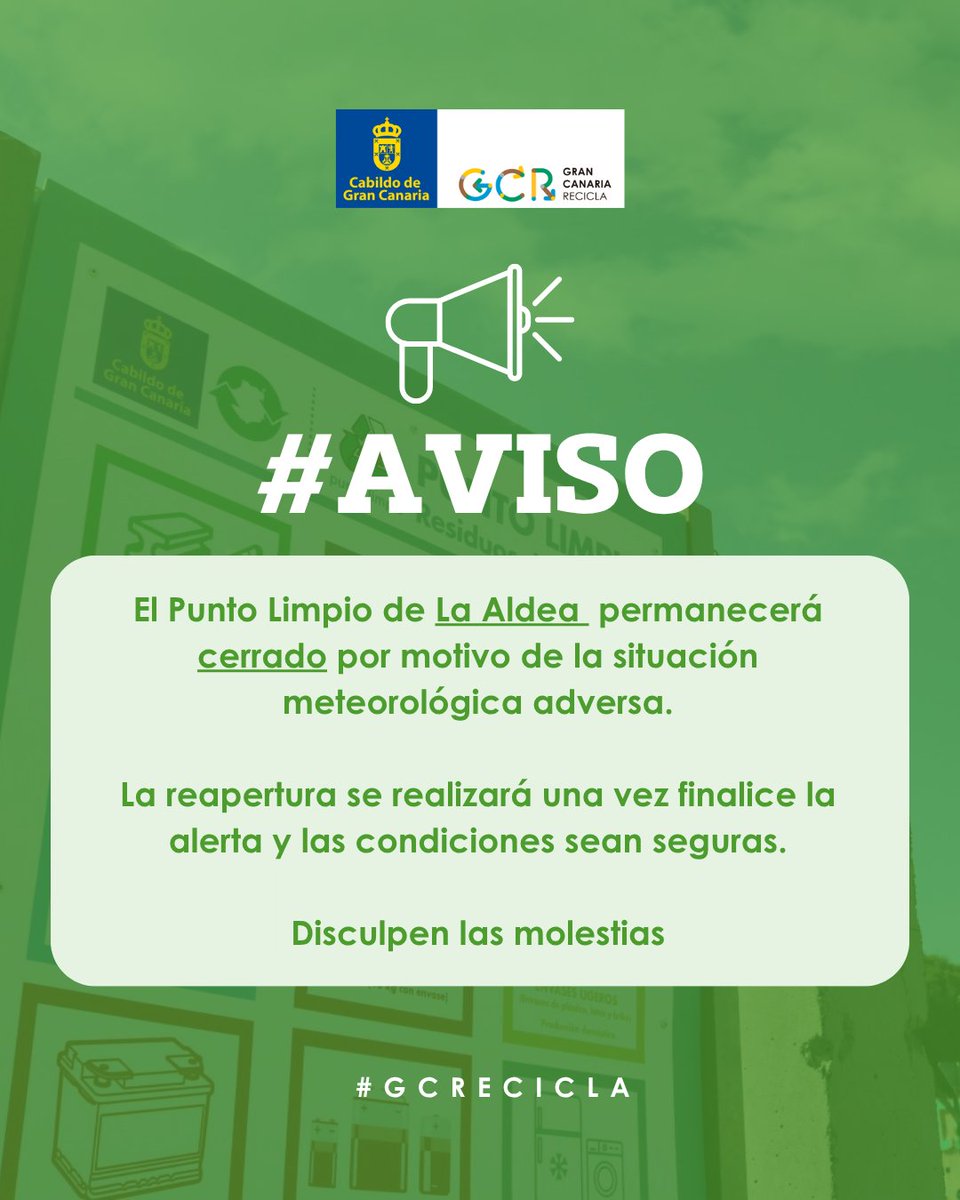 Gran Canaria Recicla tweet media